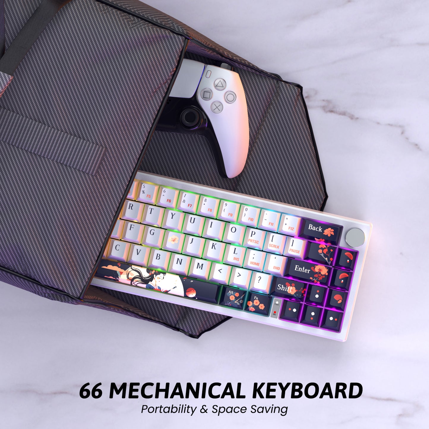 RisoPhy PC425 Wireless Gaming Keyboard